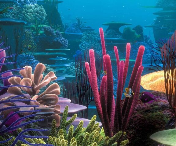 Sous la mer
