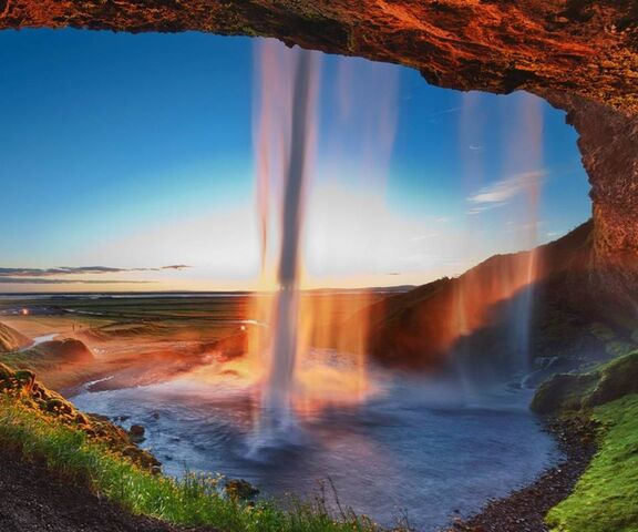 Iceland Waterfall Wallpaper - Download to your mobile from PHONEKY