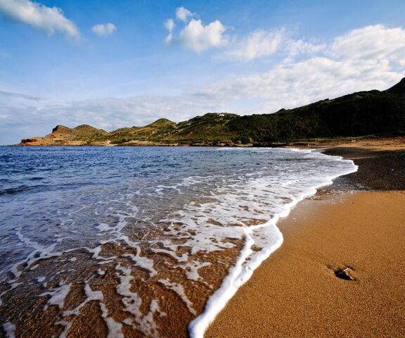 Waves On Sand Beach Wallpaper - Download to your mobile from PHONEKY