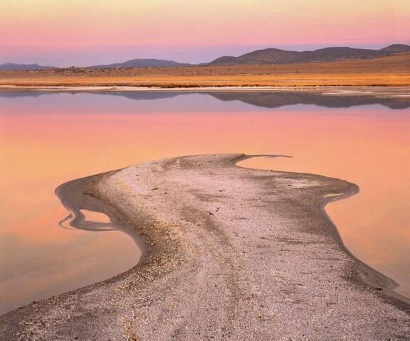 Whispers of Serenity: The Empty Lake Wallpaper - Download to your ...