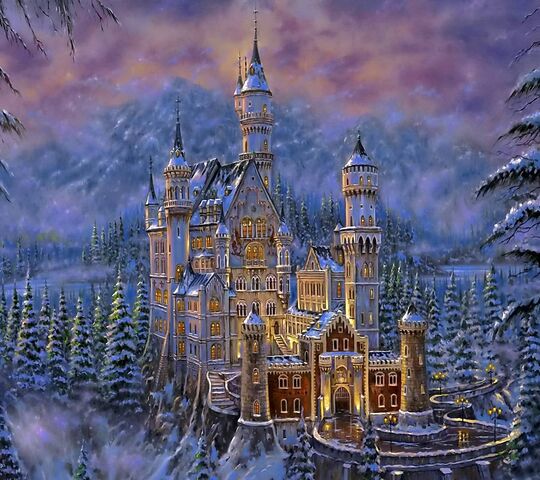 Winter Castle Wallpaper - Download to your mobile from PHONEKY