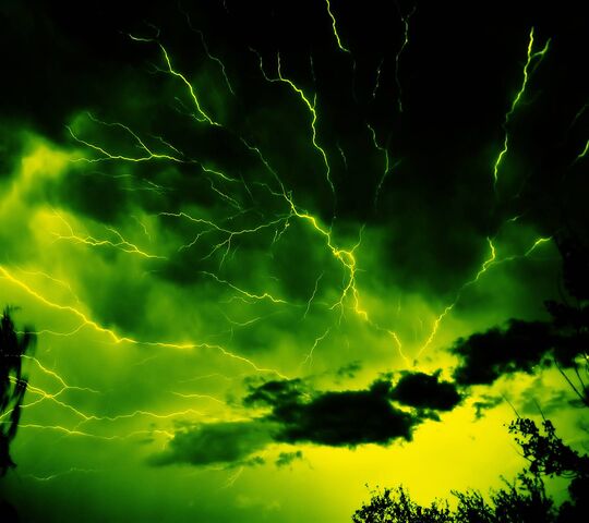 Abstract Green Lightning Effect Background Electric Energy Industrial  Background Image And Wallpaper for Free Download