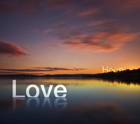 Love Peace Hope Wallpaper - Download to your mobile from PHONEKY