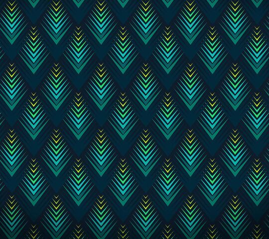 Emerald Waves: A Dance of Patterns 🌊 Wallpaper - Download to your ...