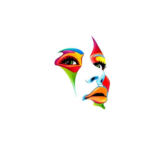 Colorful Face Wallpaper - Download to your mobile from PHONEKY