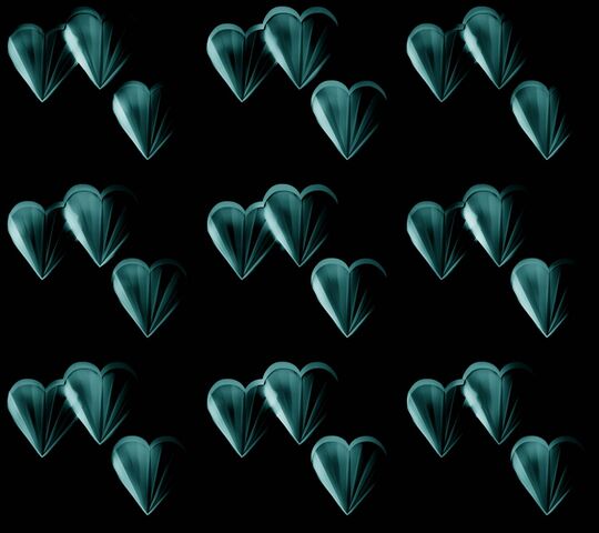 Hearts Turquoise 4 Wallpaper - Download to your mobile from PHONEKY