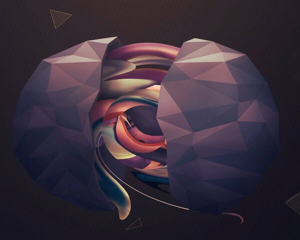 M ystical Geometry: The Dance of Shapes Wallpaper - Download to your ...