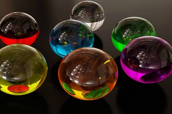 Glass Marbles Wallpaper - Download to your mobile from PHONEKY