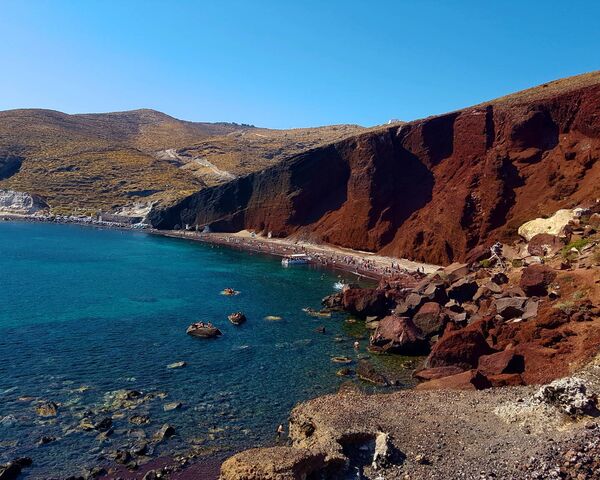 Red Beach Wallpaper - Download to your mobile from PHONEKY