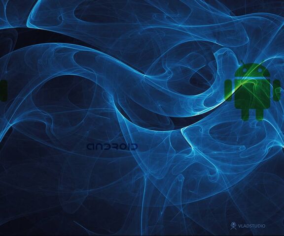 Blue Droid Wallpaper - Download to your mobile from PHONEKY