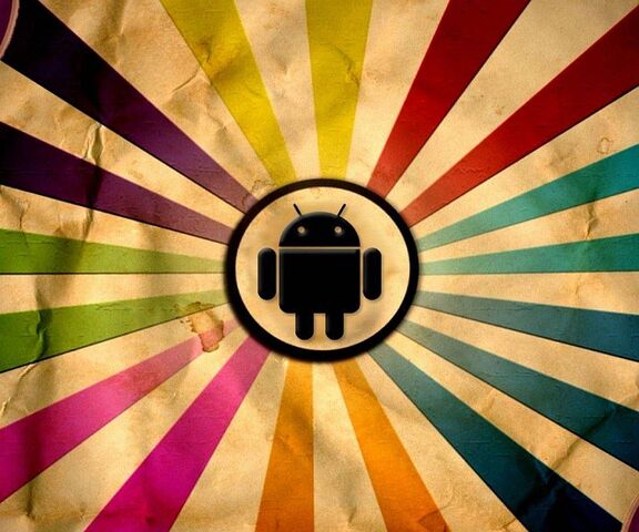 Rainbow Droid Wallpaper - Download to your mobile from PHONEKY