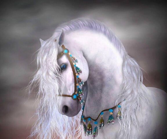 White horse galloping in the desert. Illustration AI Generative 22778264  Stock Photo at Vecteezy