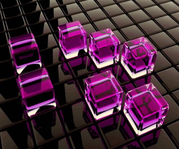 Glass Cubes Wallpaper - Download to your mobile from PHONEKY