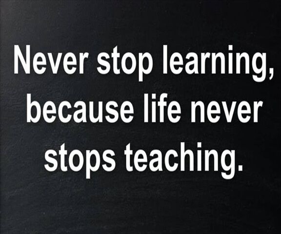 Never Stop Learning Wallpaper - Download to your mobile from PHONEKY