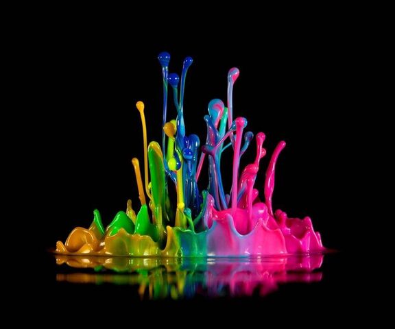 Colors Splash Wallpaper - Download to your mobile from PHONEKY