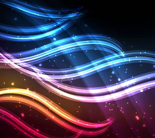 Color Waves Wallpaper - Download to your mobile from PHONEKY