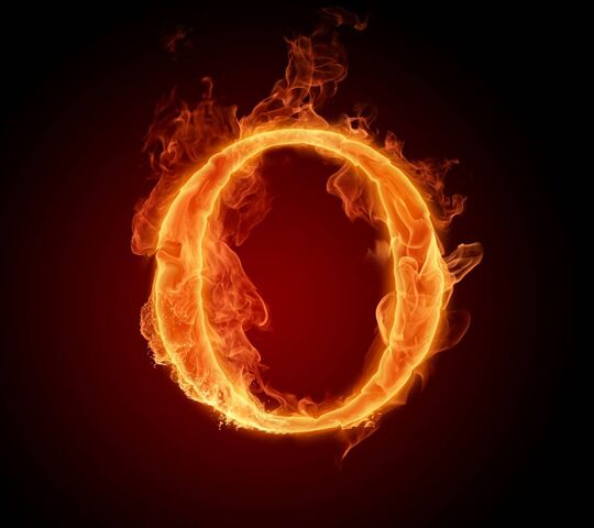 Đốt cháy chữ O: Biểu tượng rực lửa của đam mê 🔥