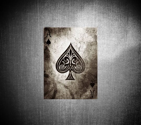 Minimalistic ace of spades magician 1600900 wallpaper Wallpaper HD