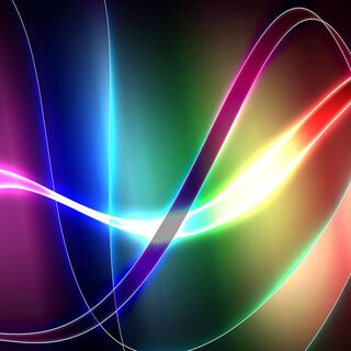 Rainbow Ribbons Wallpaper - Download to your mobile from PHONEKY