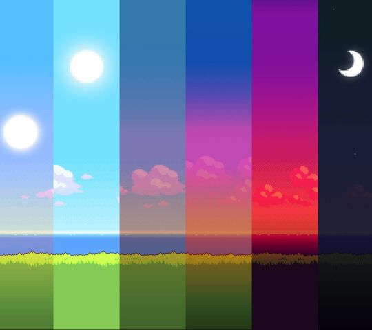 Bit Day Pixel Art Wallpaper - Download to your mobile from PHONEKY