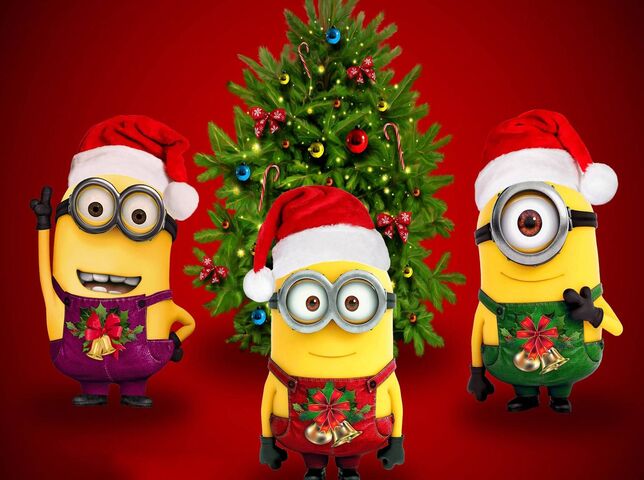 Christmas Minions Wallpaper - Download to your mobile from PHONEKY