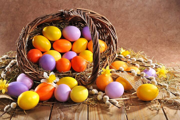 Easter Basket Wallpaper - Download to your mobile from PHONEKY