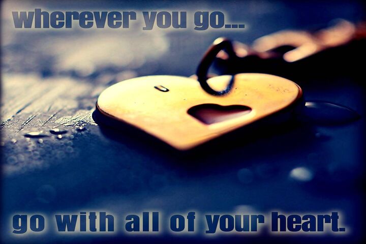 Go With Heart Wallpaper - Download to your mobile from PHONEKY