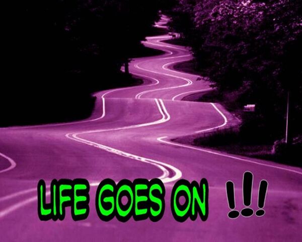 Life Goes On Wallpaper Download To Your Mobile From Phoneky