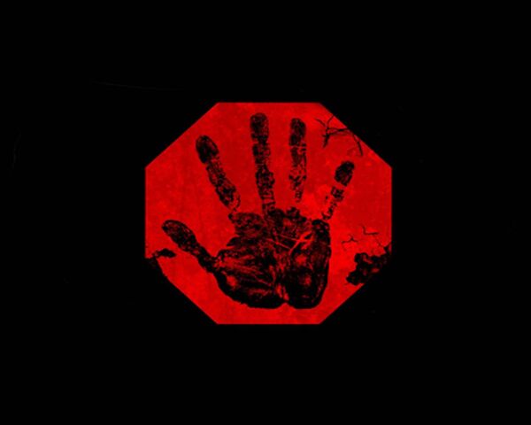 Stop Hand Wallpaper - Download To Your Mobile From Phoneky