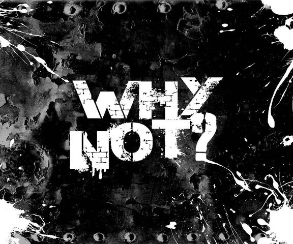Why Not Wallpaper - Download to your mobile from PHONEKY