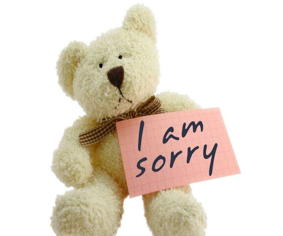 Cute Apology Wallpaper - Download to your mobile from PHONEKY