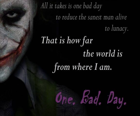 One Bad Day Wallpaper - Download to your mobile from PHONEKY