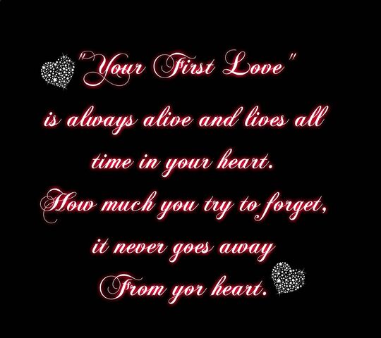 Eternal Echoes of First Love 💖 Wallpaper - Download to your mobile from ...