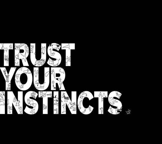 Trust Your Instincts Wallpaper - Download to your mobile from PHONEKY