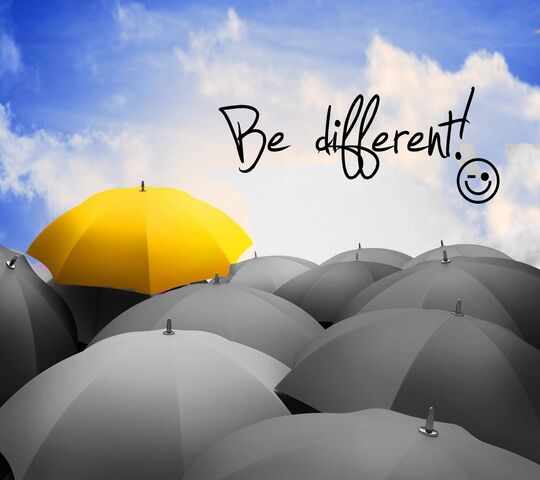 Be Different Wallpaper - Download to your mobile from PHONEKY