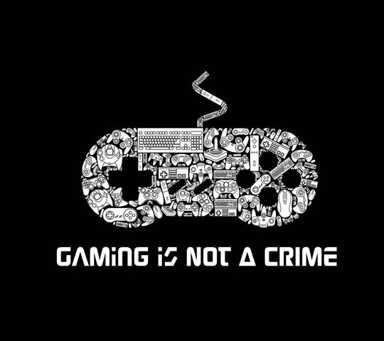 Gaming Not A Crime Wallpaper Download To Your Mobile From Phoneky