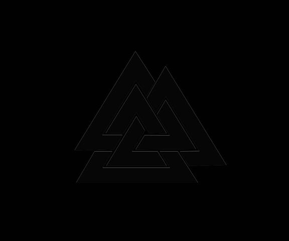 Black Valknut Wallpaper - Download to your mobile from PHONEKY