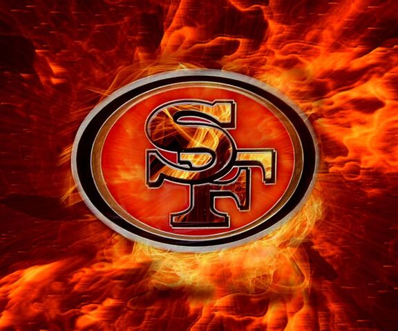 49ers On Fire Wallpaper - Download to your mobile from PHONEKY