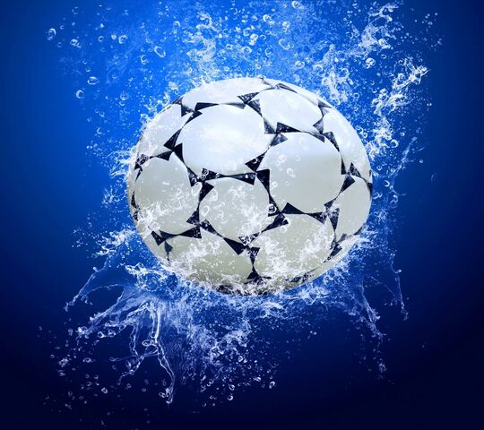 Water Football Hd Wallpaper - Download to your mobile from PHONEKY