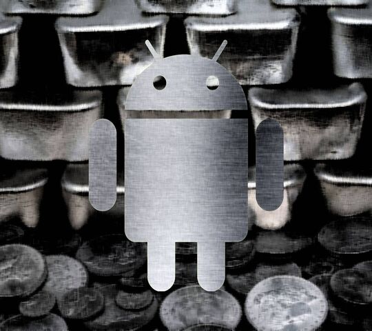 Shiny Android: The Silver Standard of Innovation Wallpaper - Download ...