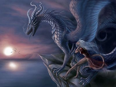 Beautiful Fantasy Dragon Wallpaper - Download to your mobile from PHONEKY