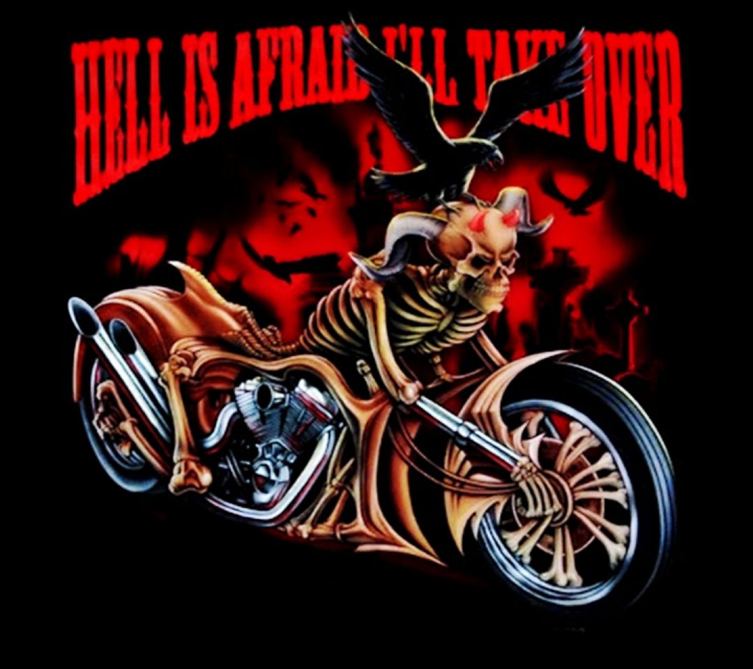 Devilish Biker Wallpaper - Download to your mobile from PHONEKY