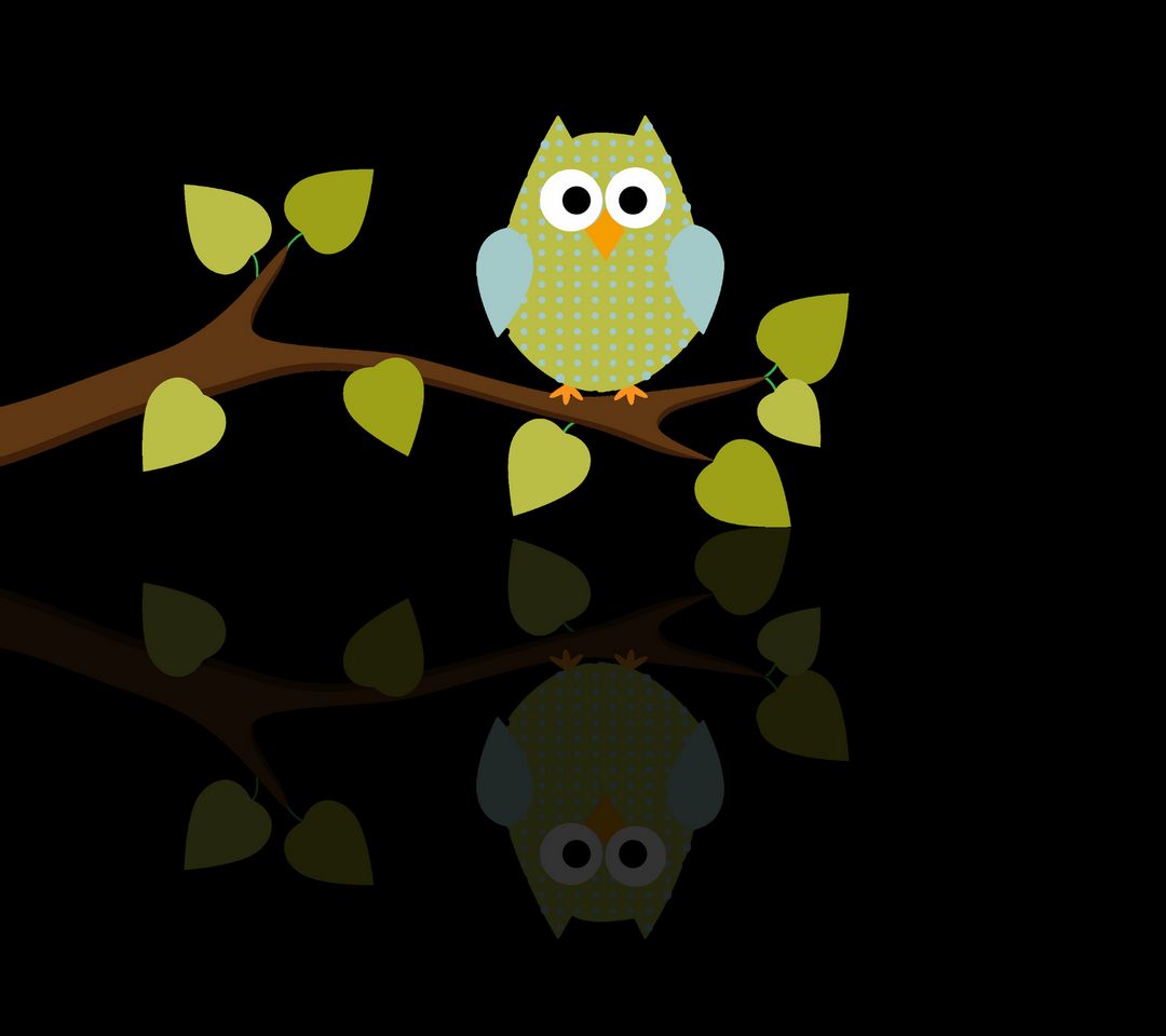 Owl On Branch