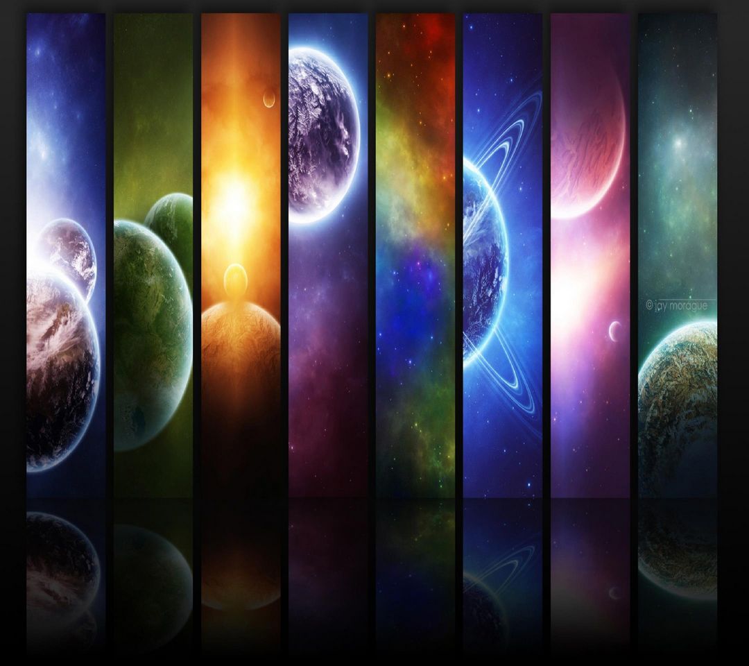 Planets Art Wallpaper - Download to your mobile from PHONEKY