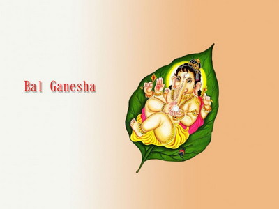 Bal Ganesha Wallpaper - Download to your mobile from PHONEKY
