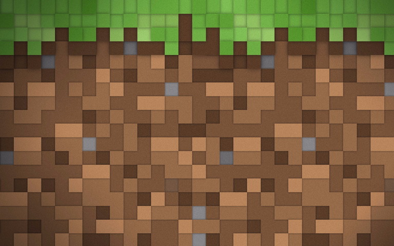 Minecraft草地块壁纸 从phoneky下载到您的手机