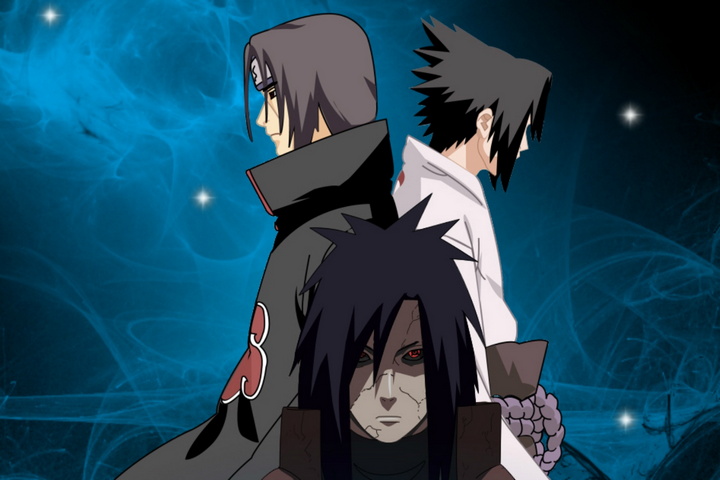 Logo do clã Uchiha 4K baixar papel de parede