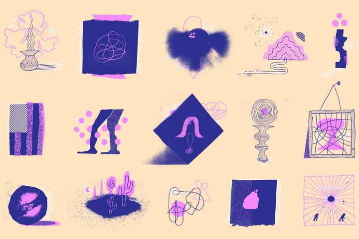 Modest Art Symbols Wallpaper - Download to your mobile from PHONEKY