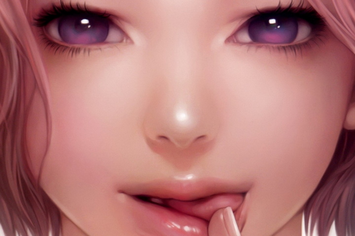 وجه انمي الخلفية تحميل إلى هاتفك النقال من Phoneky
