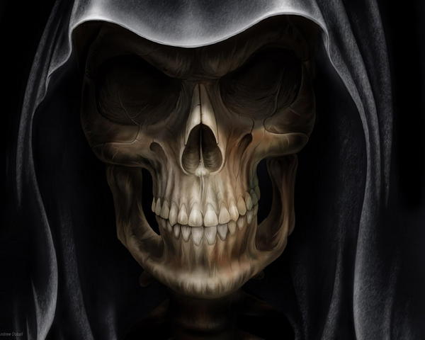 cool dark skull backgrounds